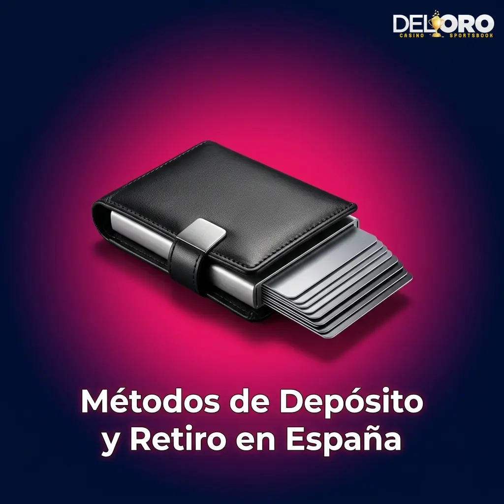 Métodos de depósito y retiro en España: Visa, Mastercard, Skrill, Neteller, criptomonedas y más opciones de pago