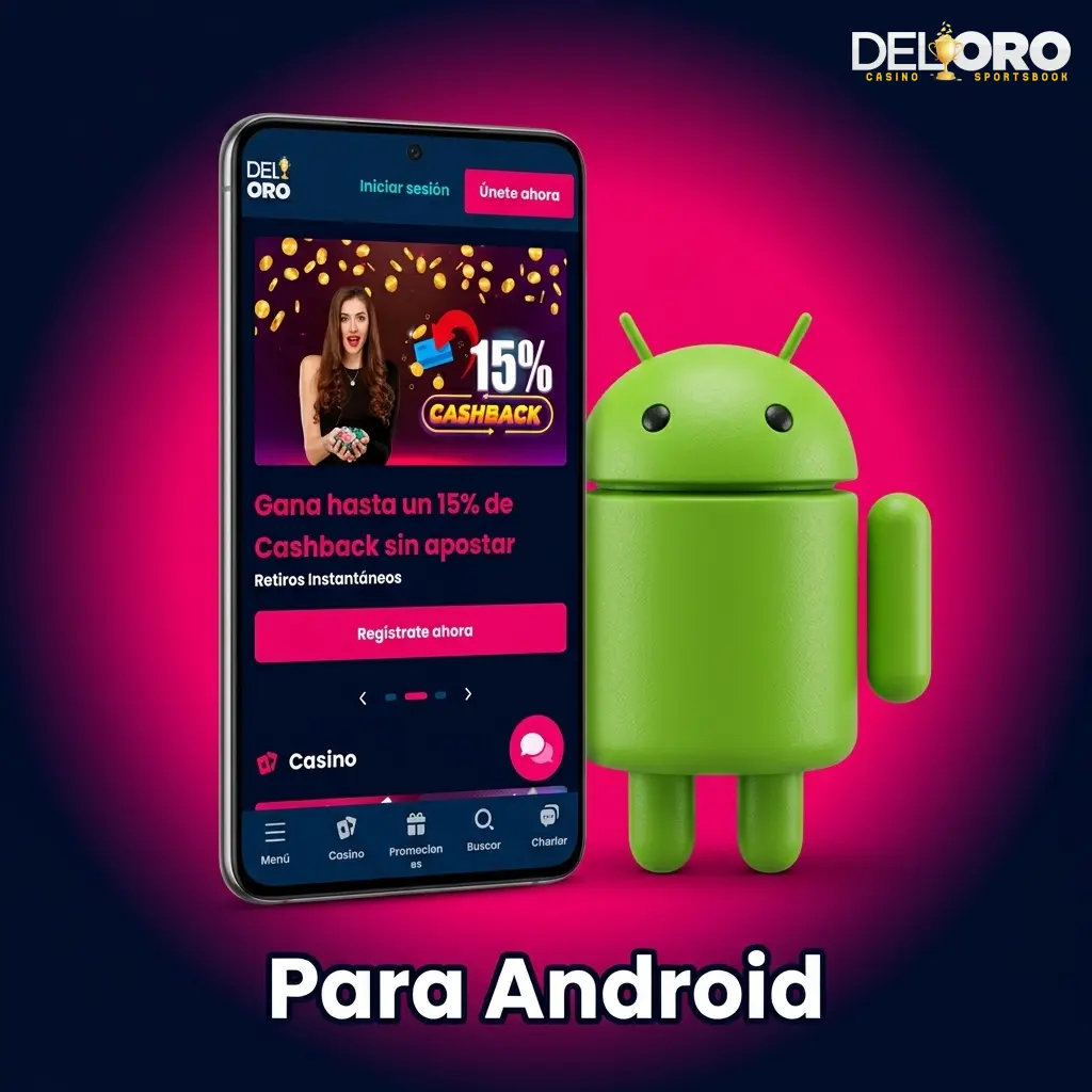 Guía de instalación del APK de Del Oro en Android 8.0 o superior desde el sitio oficial