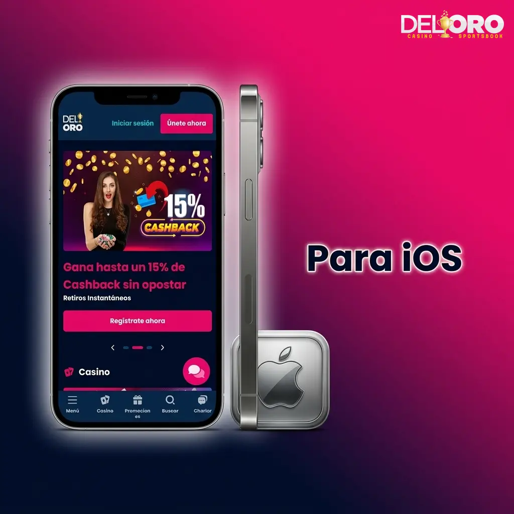 App de Del Oro para iPhone y iPad con iOS 13.0, compatible con iPhone 7 en adelante, descarga en App Store