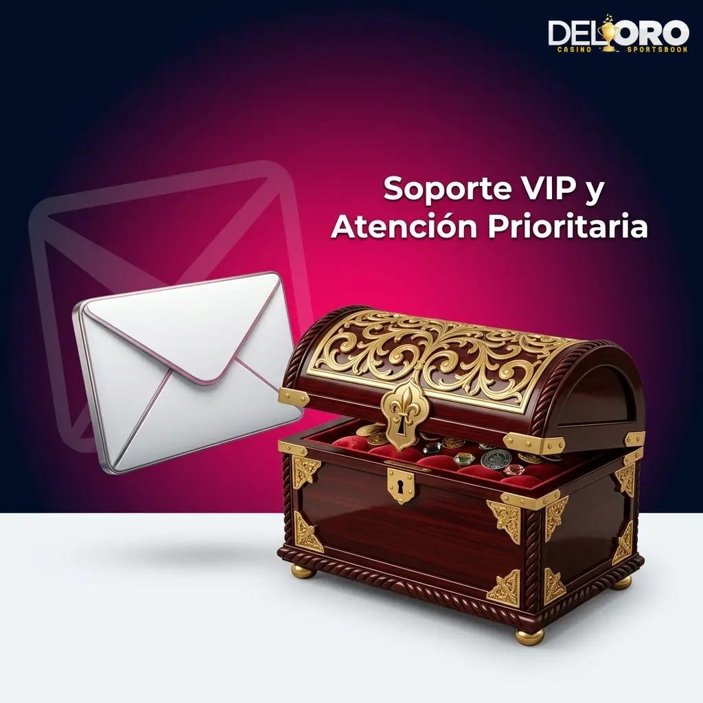 Soporte VIP Del Oro con atención prioritaria, gestor personal y resolución en menos de 30 minutos para clientes exclusivos
