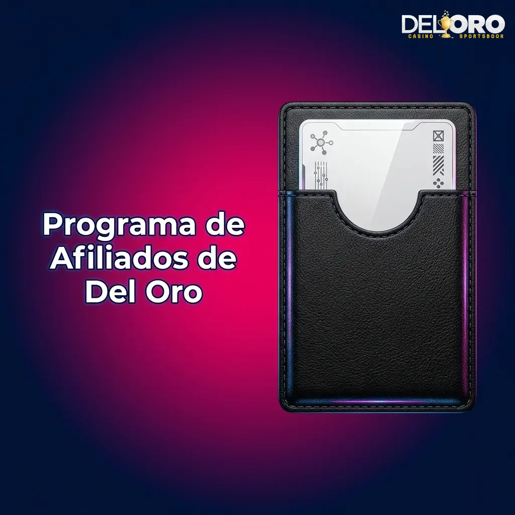 Programa de Afiliados de Del Oro con comisiones de hasta 40% en revenue share para creadores de contenido