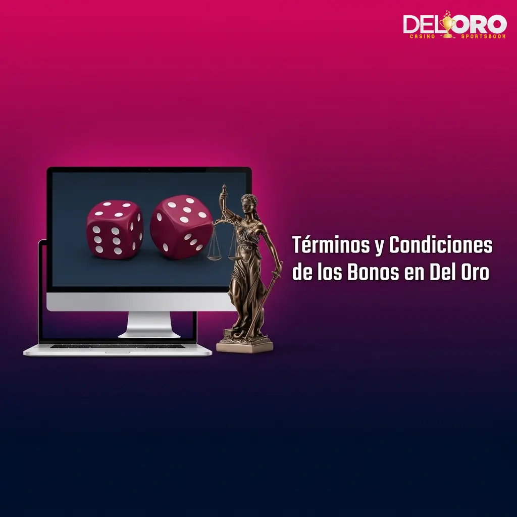 Términos y condiciones de bonos en Del Oro: requisitos de apuesta, depósito mínimo y normas para usuarios en España